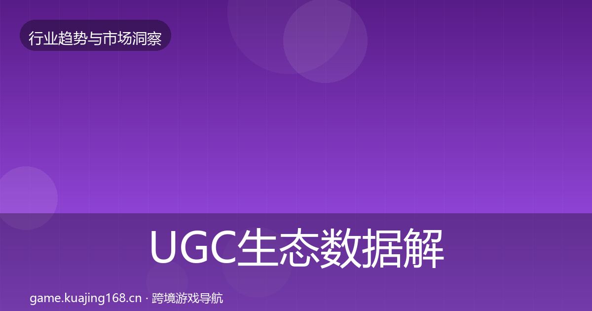UGC生态数据解读实践指南·第655篇
