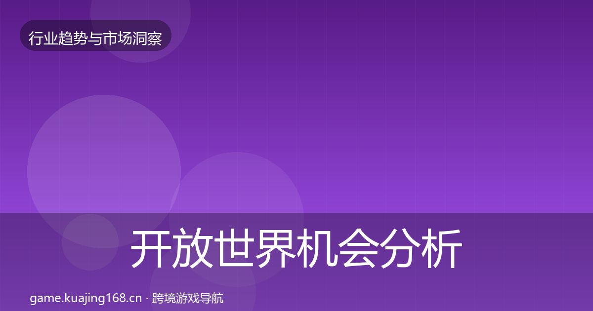 开放世界机会分析全攻略·第658篇