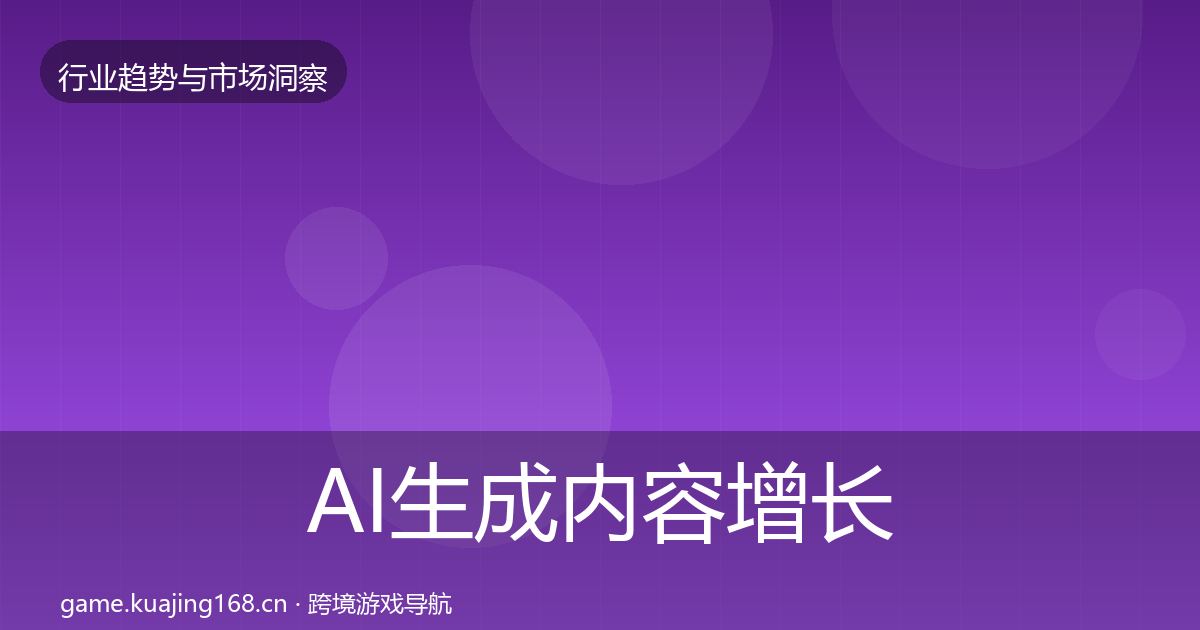 AI生成内容增长预测入门到进阶·第711篇