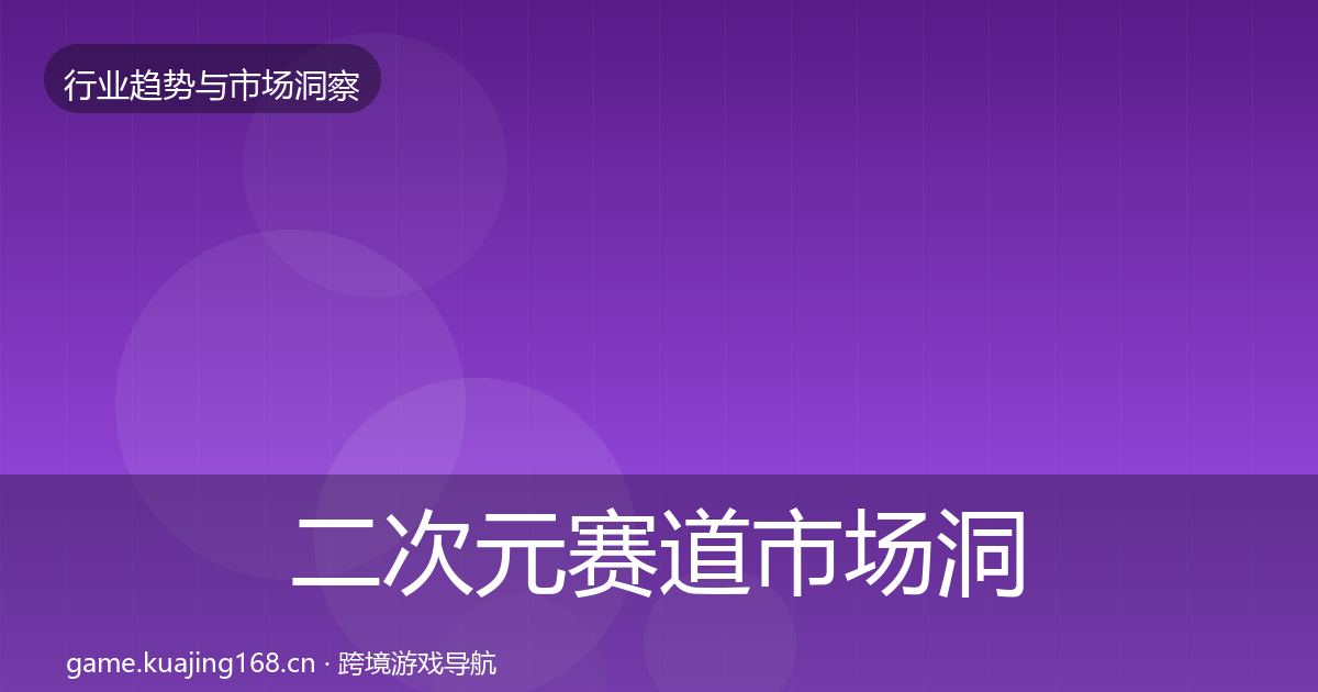 二次元赛道市场洞察实践指南·第722篇