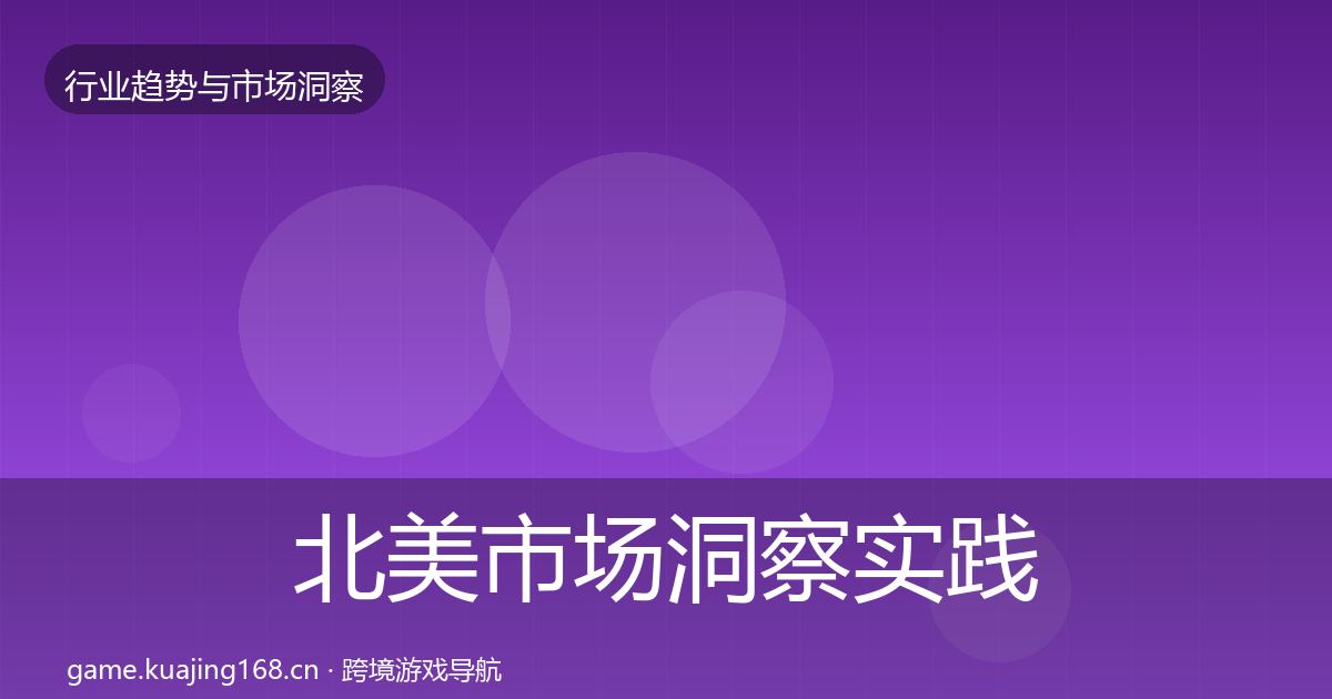北美市场洞察实践指南·第724篇