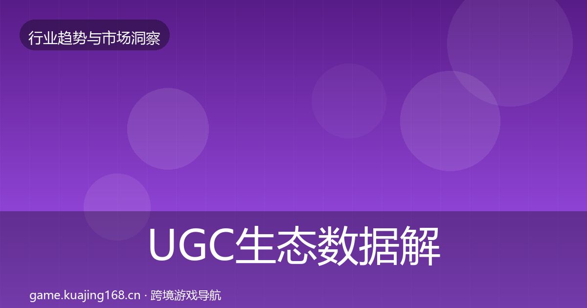 UGC生态数据解读实践指南·第735篇
