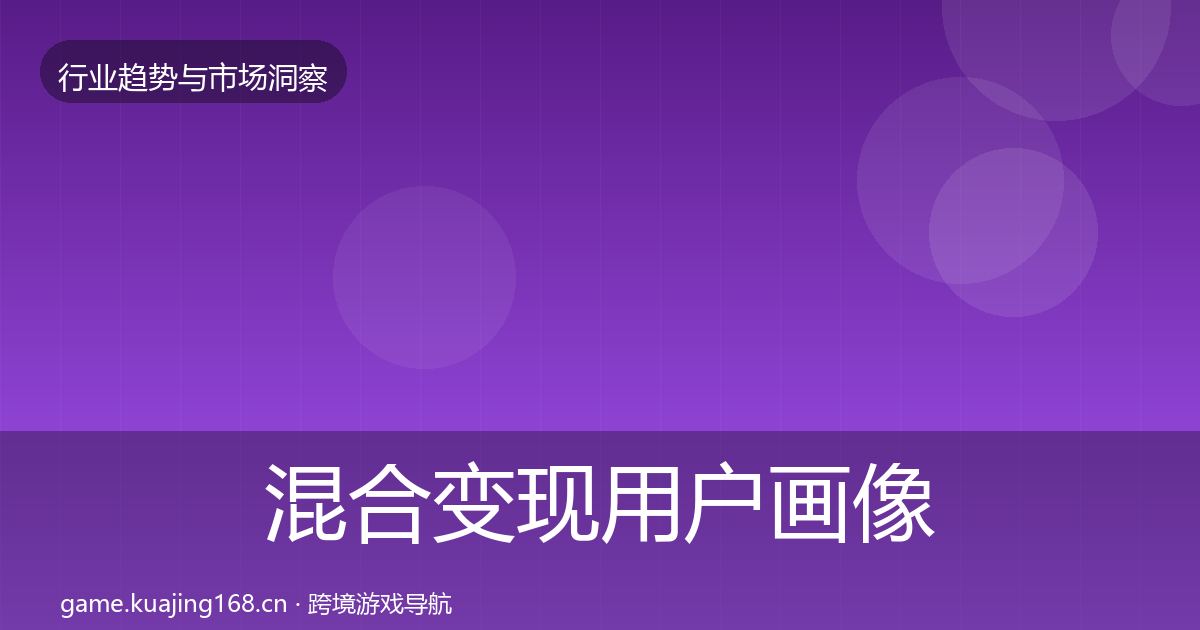 混合变现用户画像全攻略·第750篇