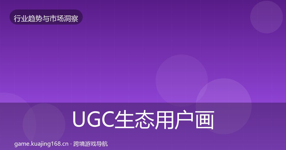 UGC生态用户画像实践指南·第750篇