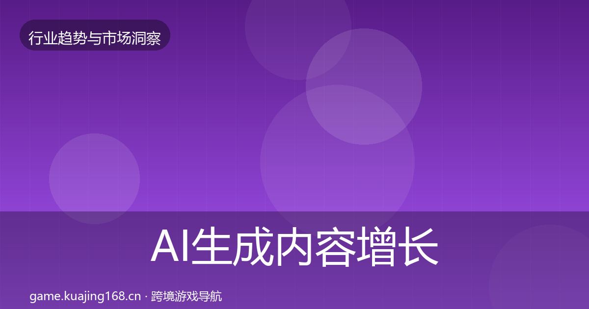 AI生成内容增长预测入门到进阶·第751篇