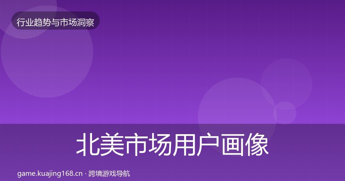 北美市场用户画像实践指南·第789篇