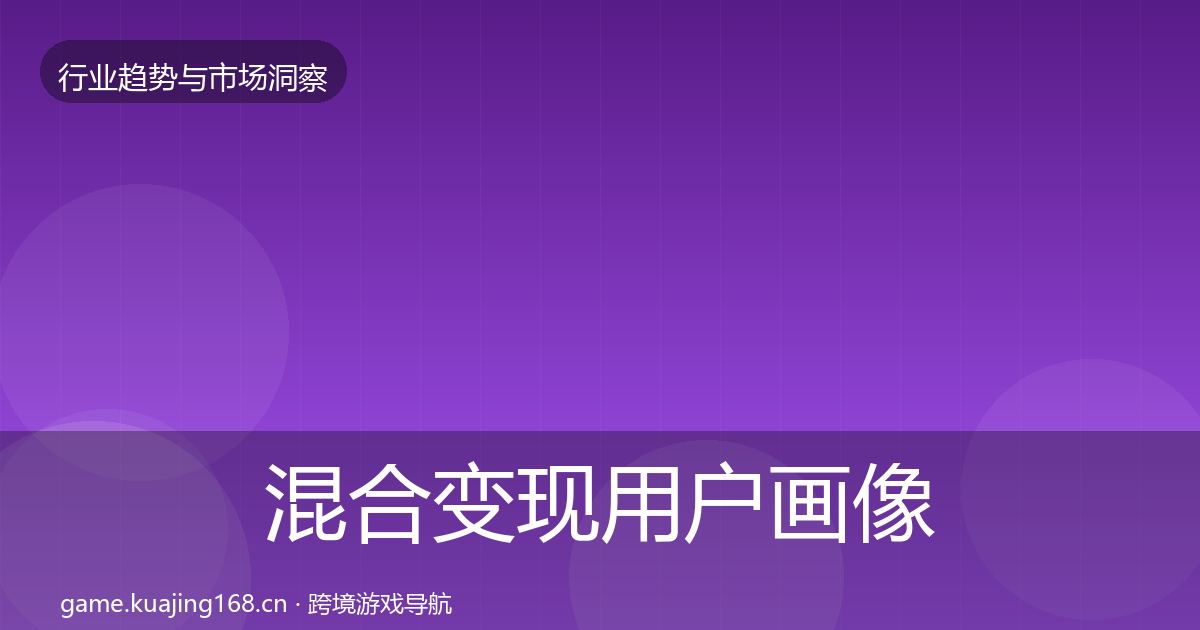 混合变现用户画像全攻略·第790篇