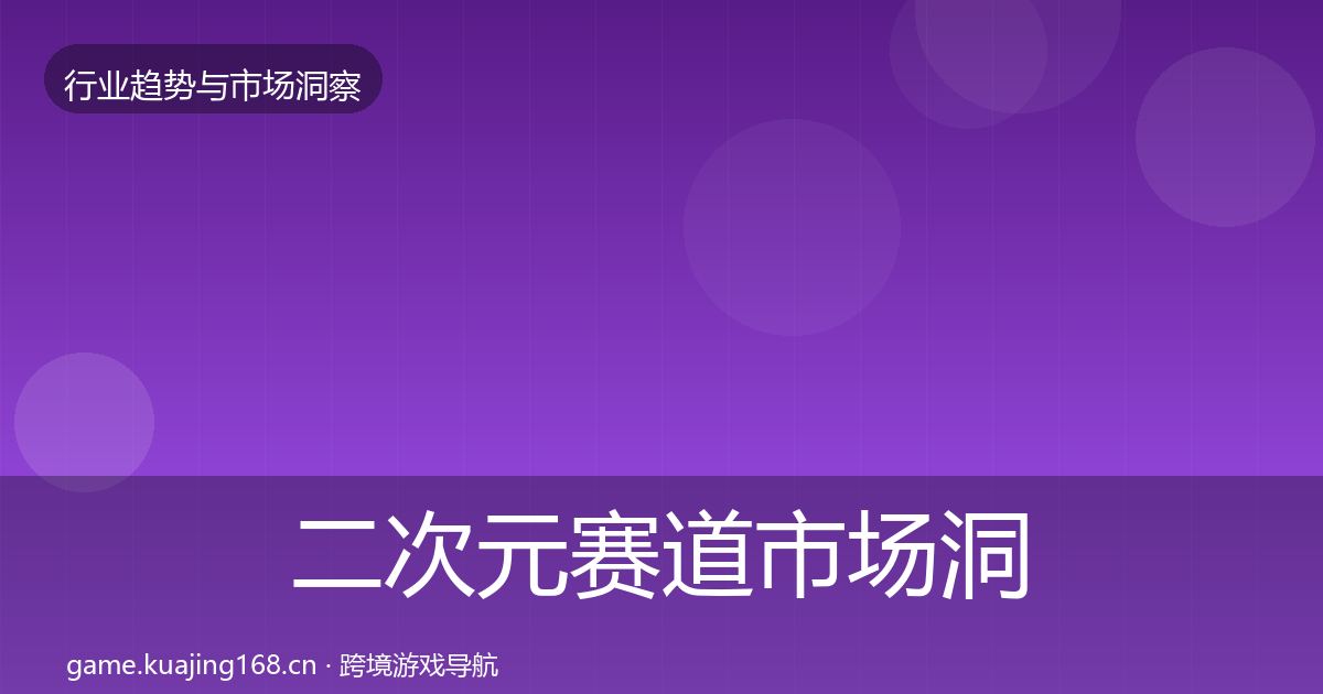 二次元赛道市场洞察实践指南·第802篇