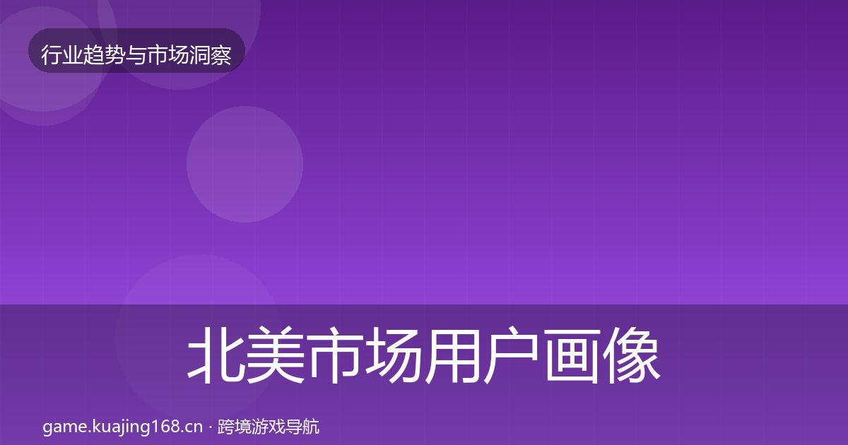 北美市场用户画像实践指南·第829篇