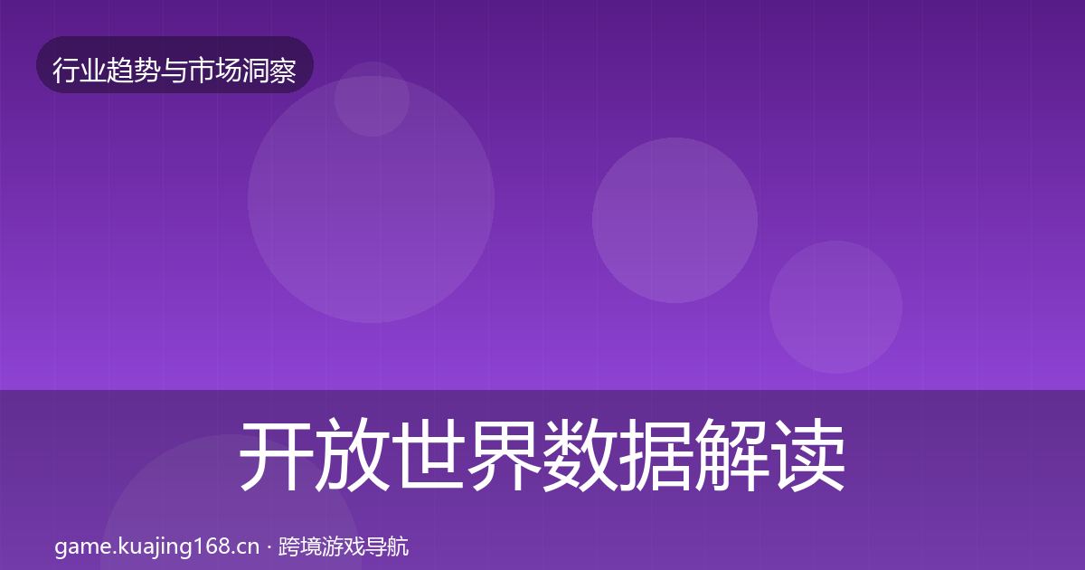开放世界数据解读全攻略·第853篇