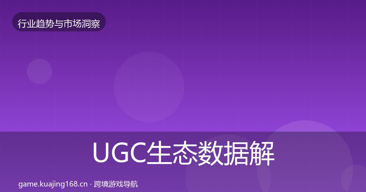 UGC生态数据解读实践指南·第855篇