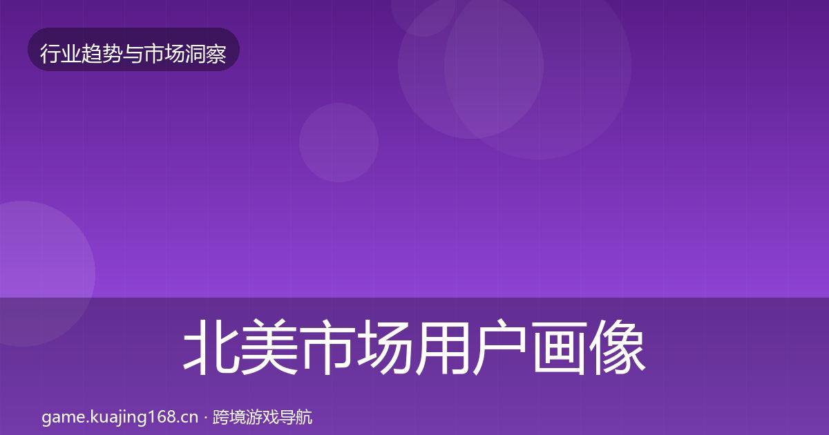 北美市场用户画像实践指南·第869篇