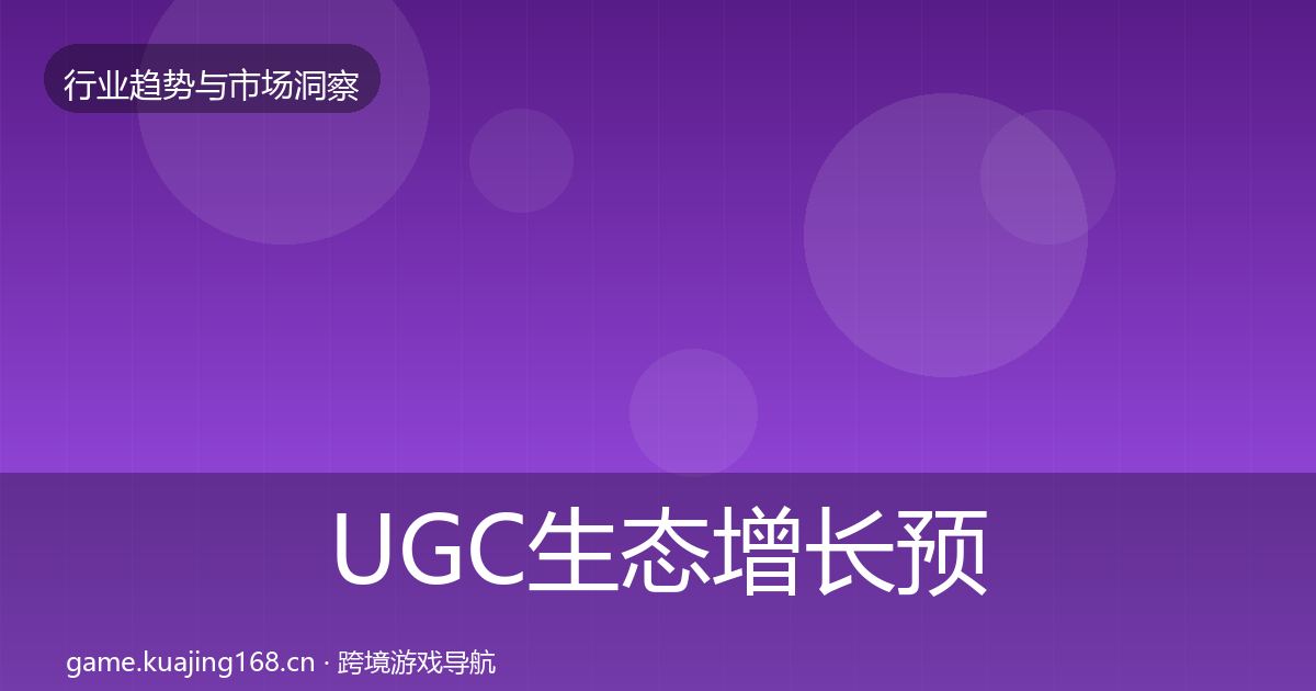UGC生态增长预测实践指南·第875篇