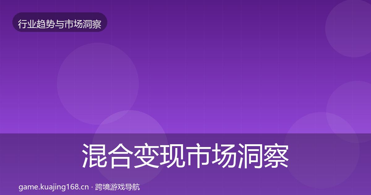 混合变现市场洞察全攻略·第885篇