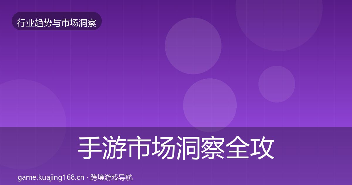 手游市场洞察全攻略·第921篇
