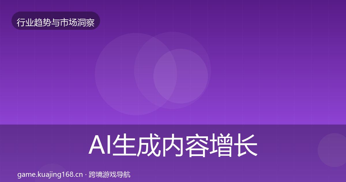 AI生成内容增长预测入门到进阶·第951篇