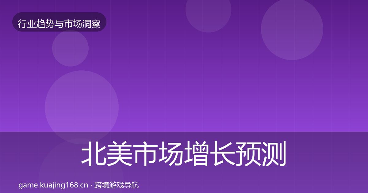 北美市场增长预测实践指南·第954篇