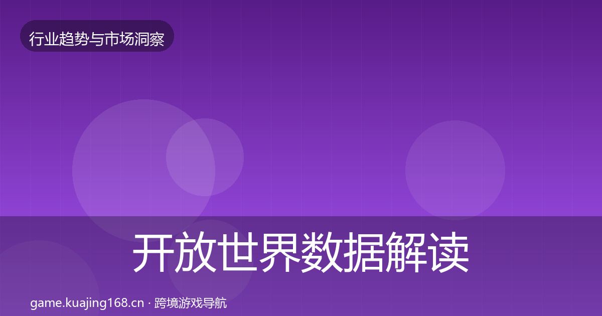 开放世界数据解读全攻略·第973篇