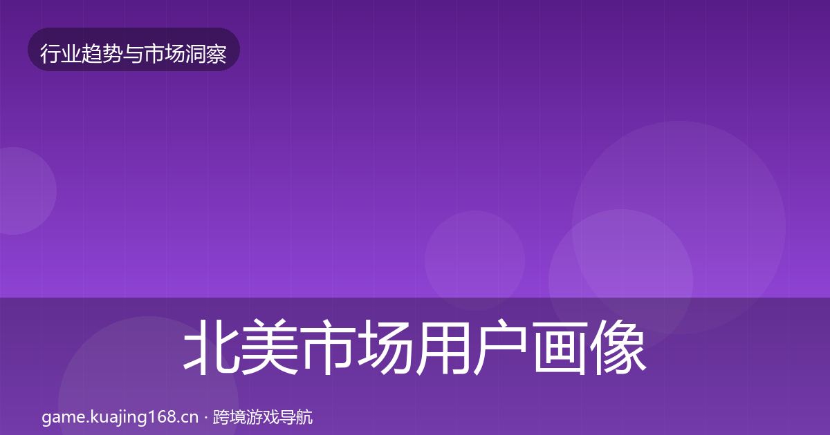 北美市场用户画像实践指南·第989篇