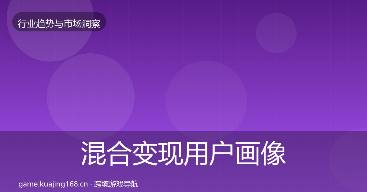混合变现用户画像全攻略·第990篇
