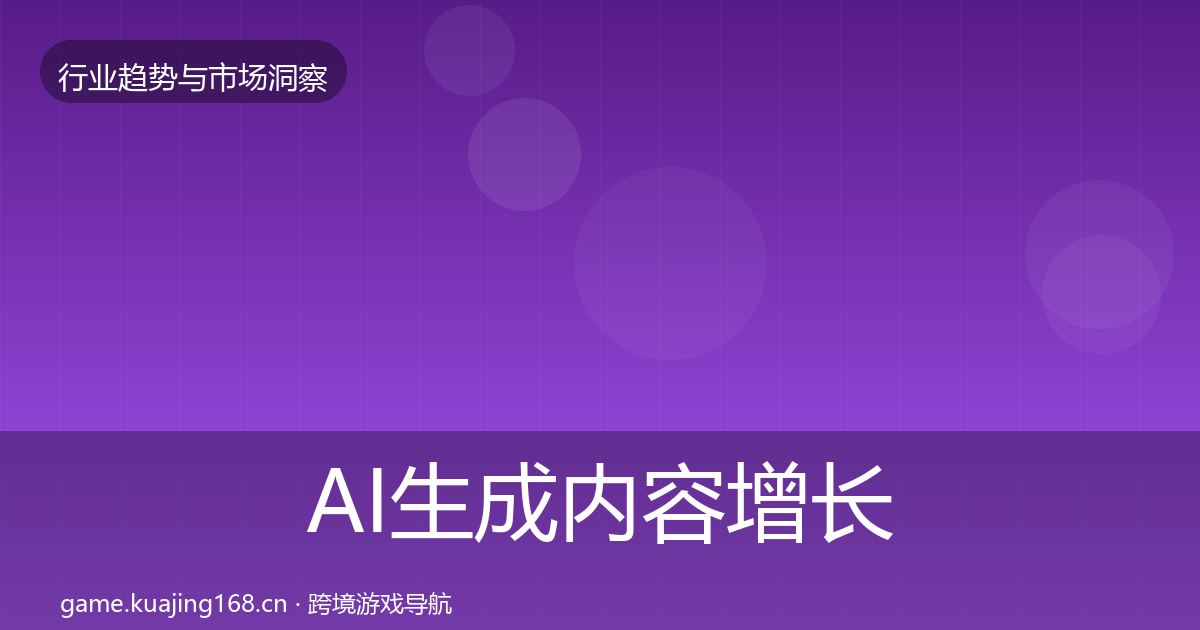 AI生成内容增长预测入门到进阶·第991篇