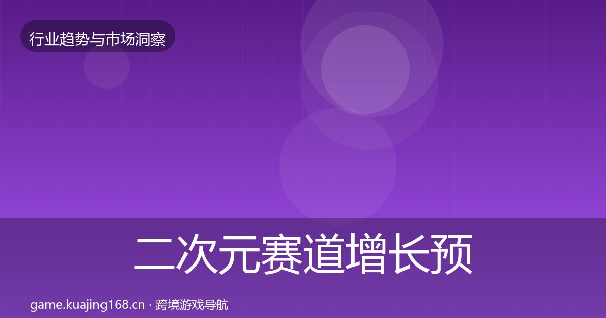 二次元赛道增长预测实践指南·第992篇