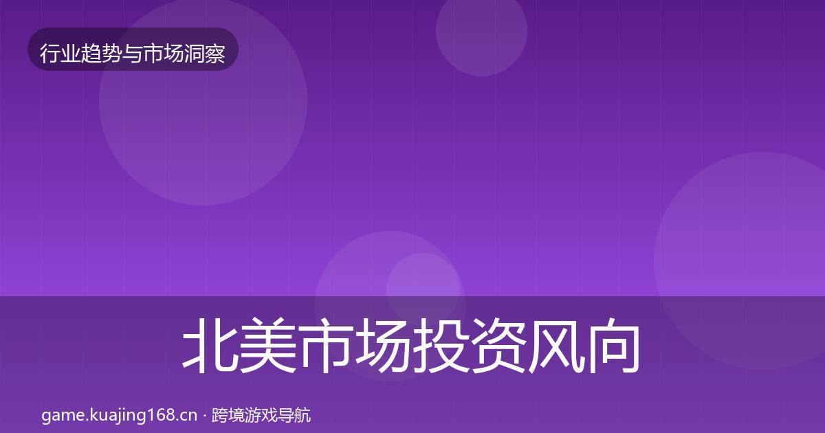 北美市场投资风向实践指南·第999篇