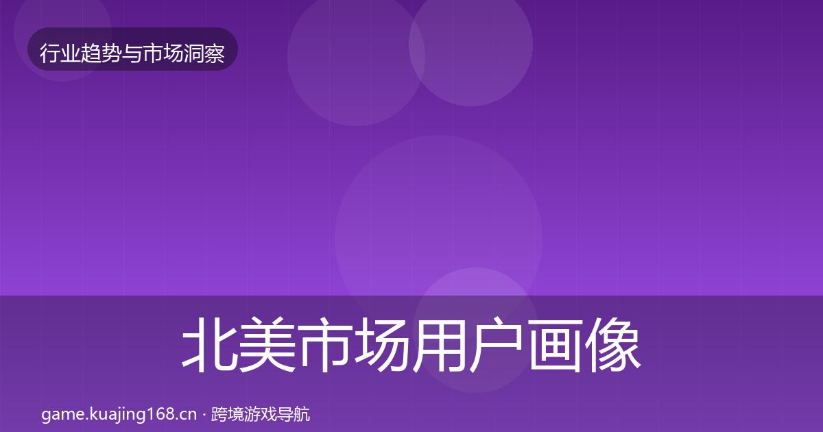 北美市场用户画像实践指南·第1029篇