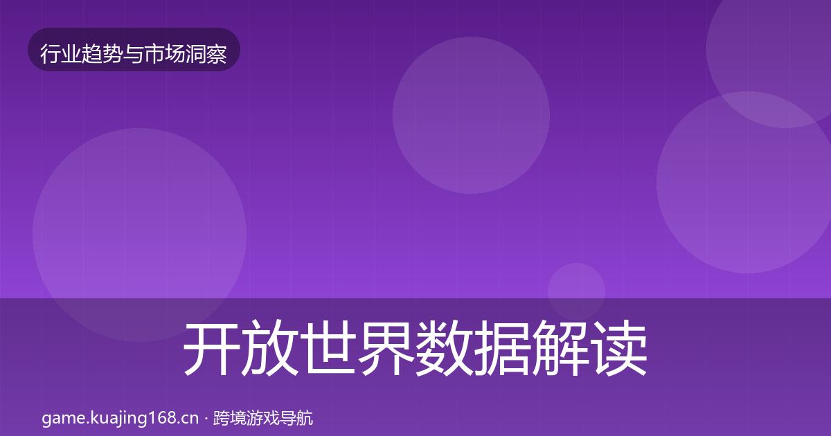 开放世界数据解读全攻略·第1093篇