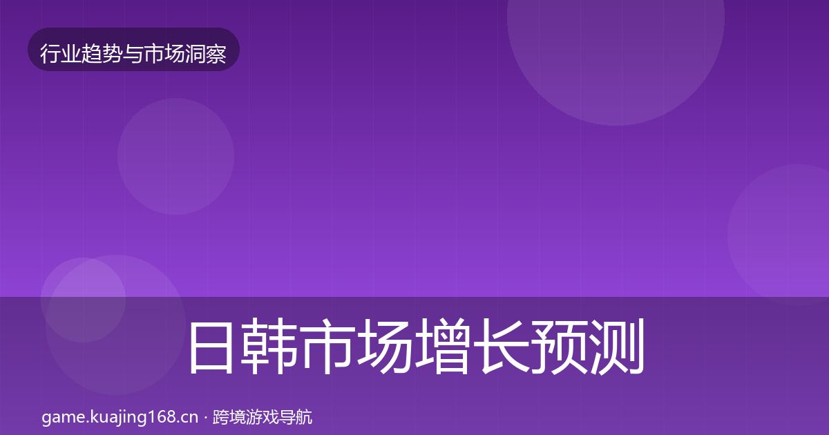 日韩市场增长预测要点梳理·第1154篇