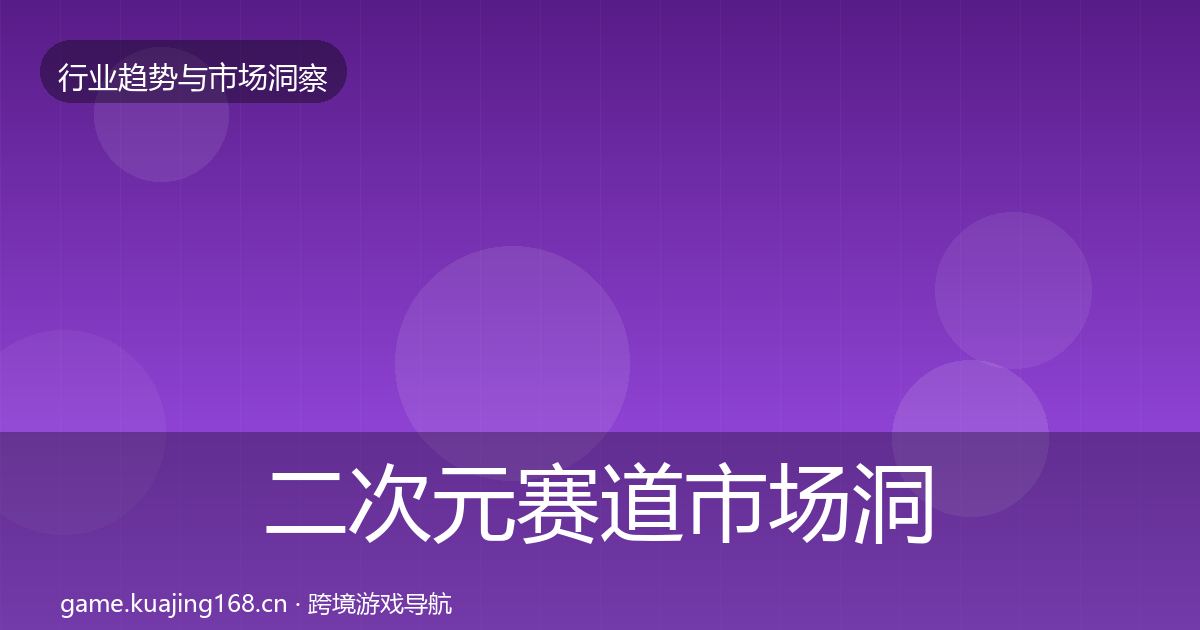 二次元赛道市场洞察实践指南·第1162篇