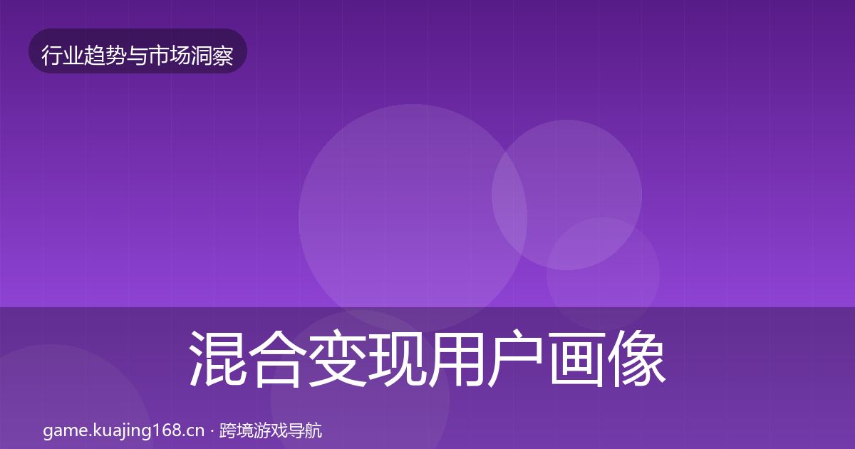 混合变现用户画像全攻略·第1190篇