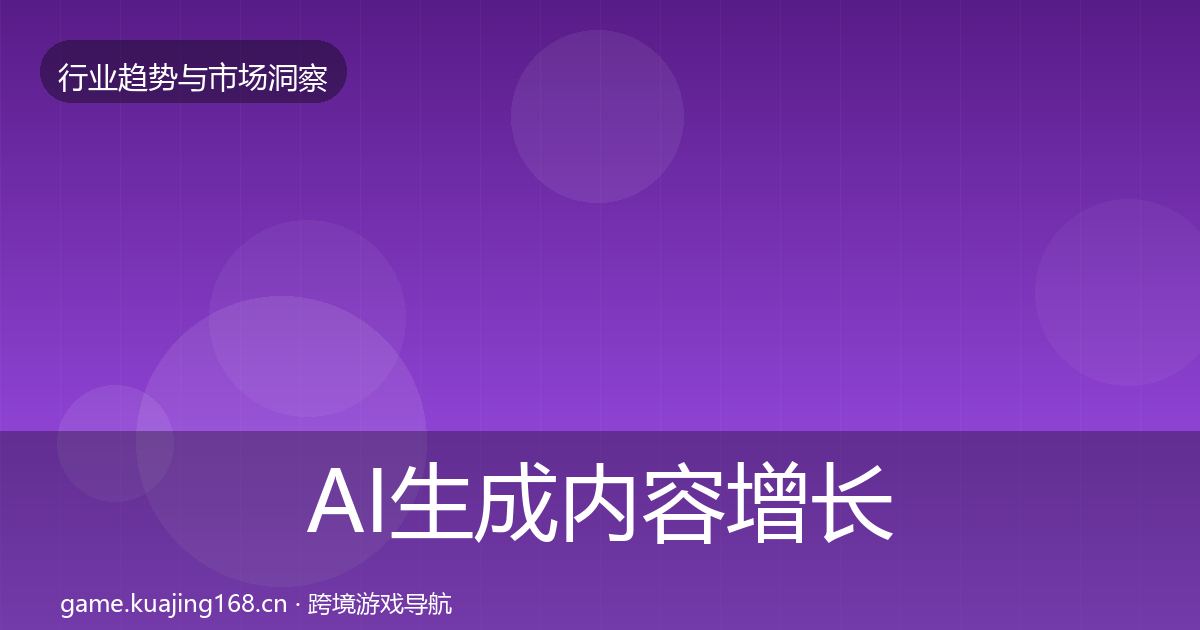 AI生成内容增长预测入门到进阶·第1191篇