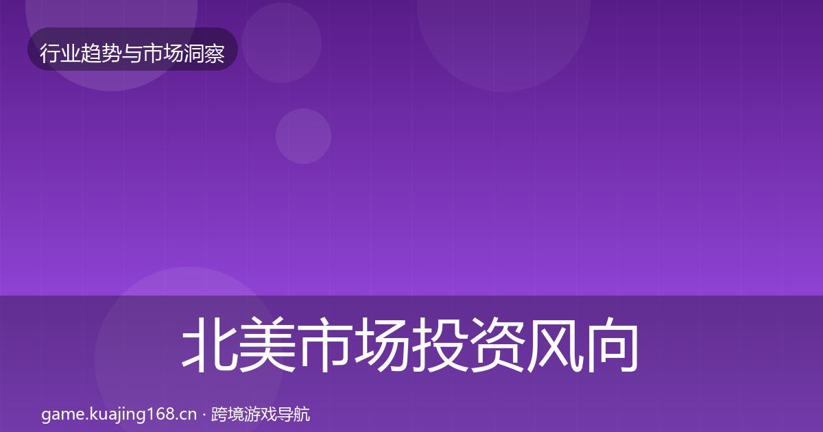 北美市场投资风向实践指南·第1239篇