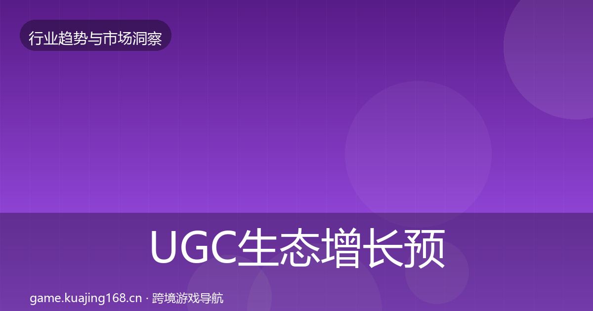 UGC生态增长预测实践指南·第1275篇