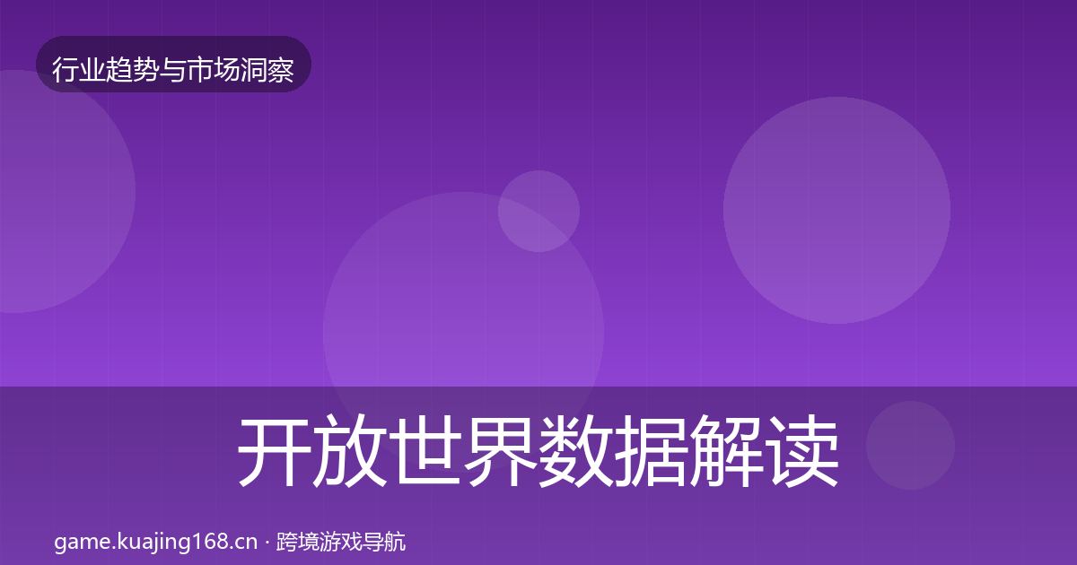 开放世界数据解读全攻略·第1293篇