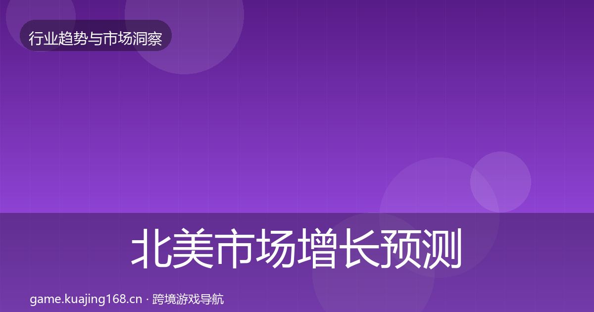 北美市场增长预测实践指南·第1314篇