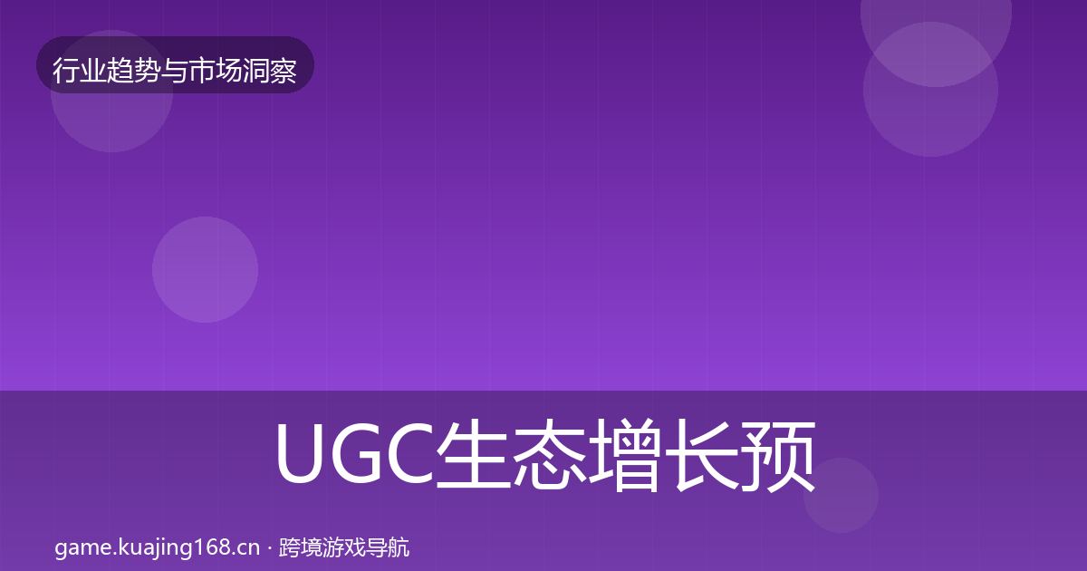 UGC生态增长预测实践指南·第1315篇