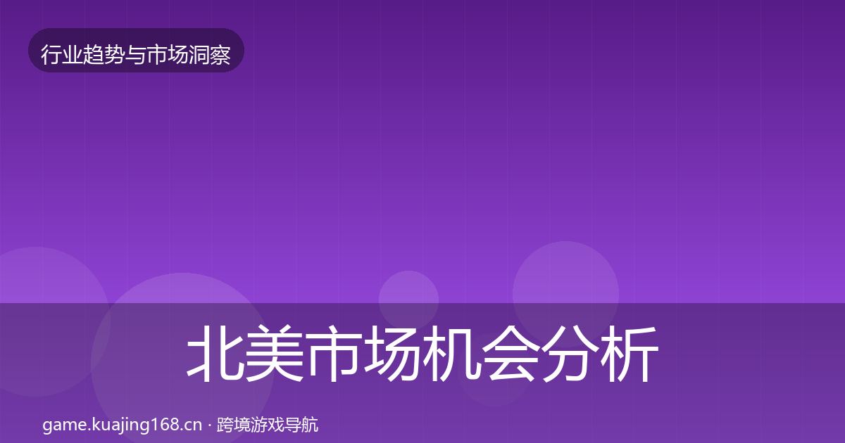 北美市场机会分析实践指南·第1339篇