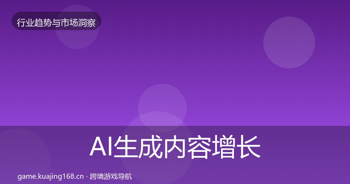 AI生成内容增长预测入门到进阶·第1351篇