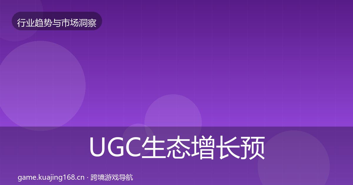 UGC生态增长预测实践指南·第1355篇