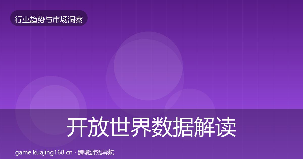 开放世界数据解读全攻略·第1373篇