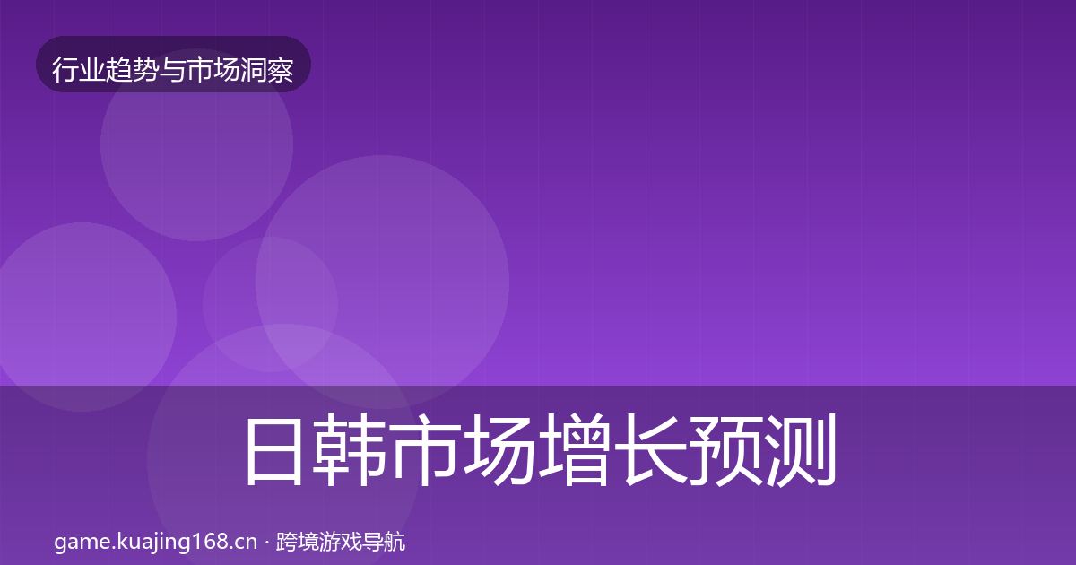 日韩市场增长预测要点梳理·第1394篇