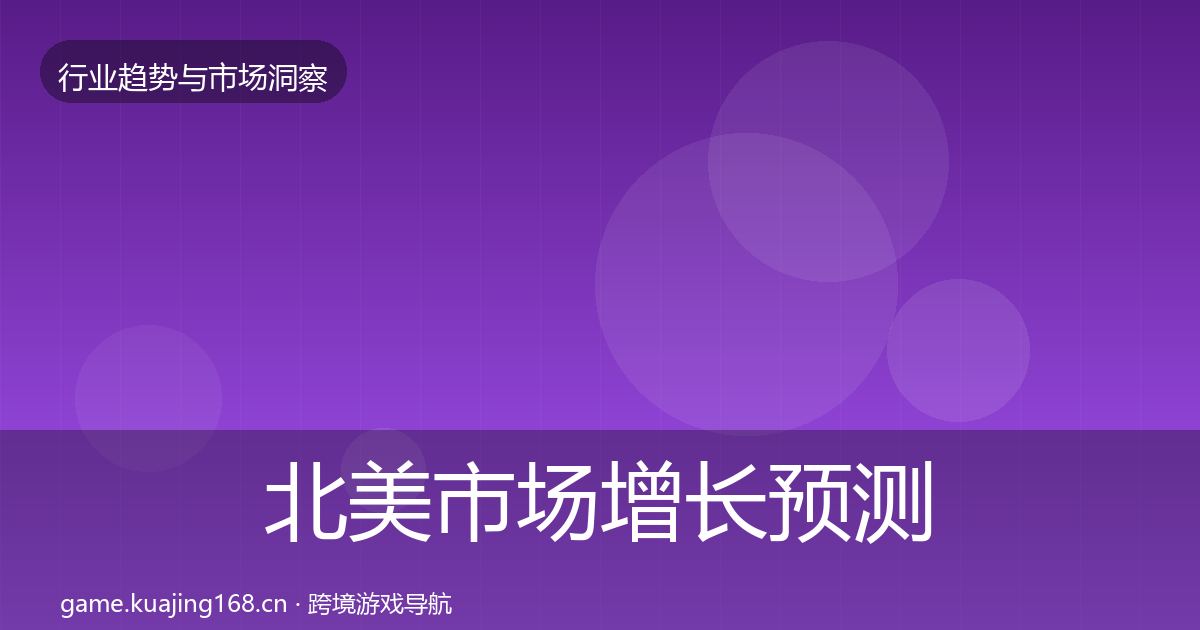 北美市场增长预测实践指南·第1434篇