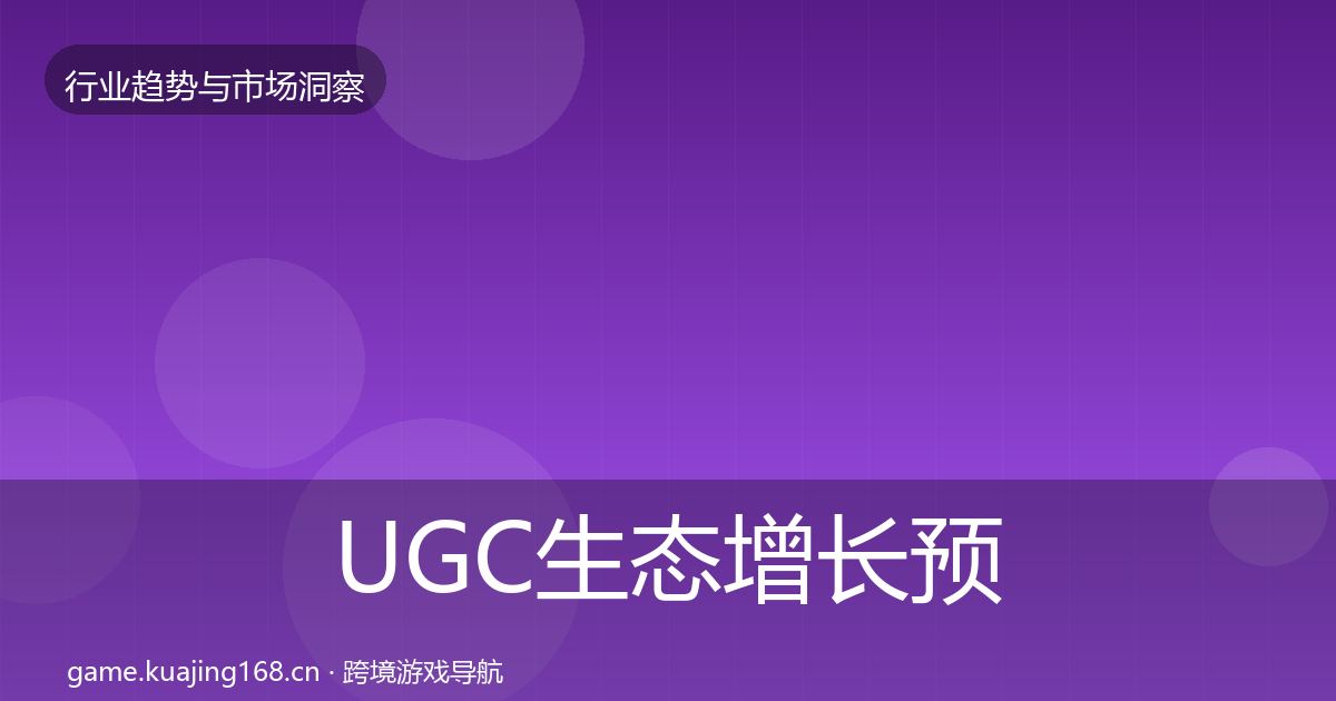 UGC生态增长预测实践指南·第1435篇