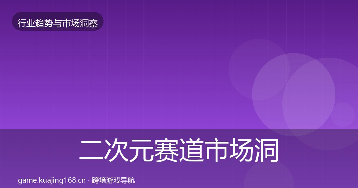 二次元赛道市场洞察实践指南·第1482篇