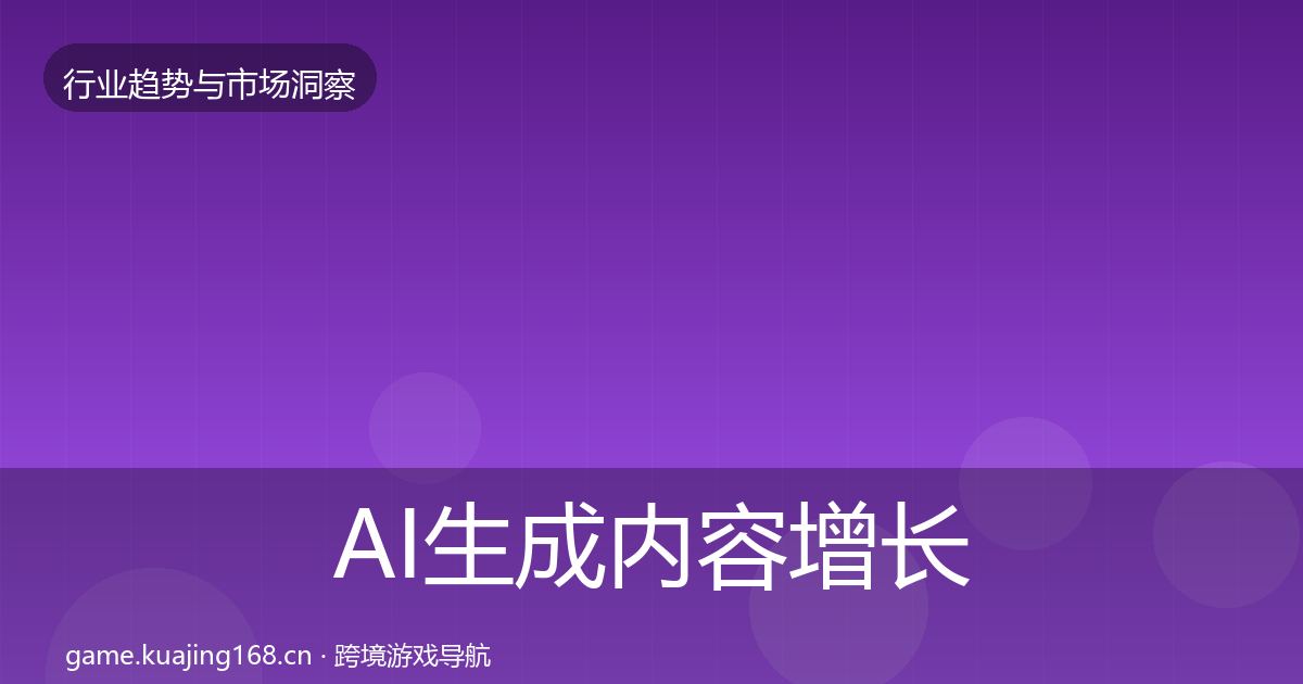 AI生成内容增长预测入门到进阶·第1511篇