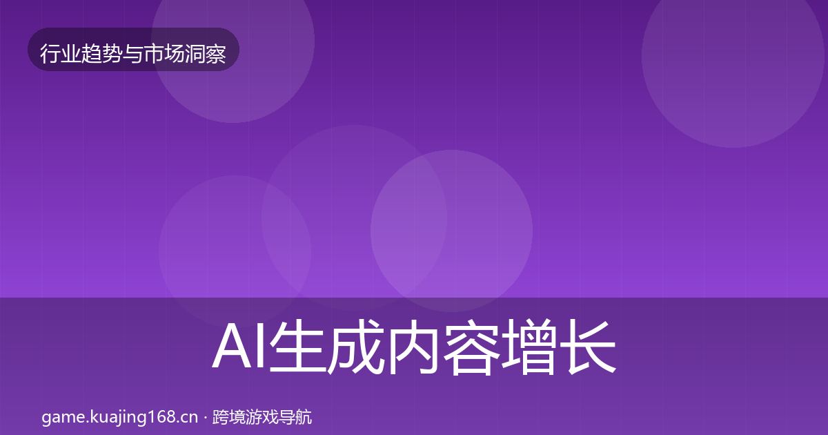 AI生成内容增长预测入门到进阶·第1551篇