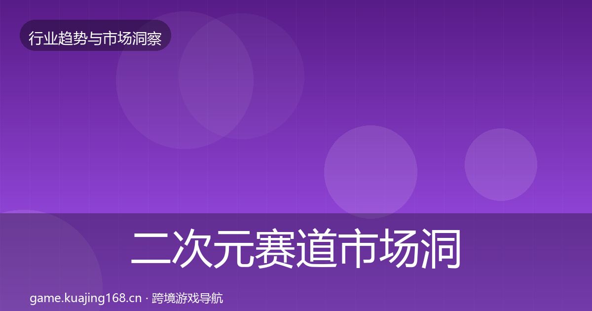 二次元赛道市场洞察实践指南·第1562篇