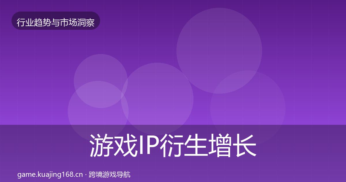 游戏IP衍生增长预测要点梳理·第1595篇